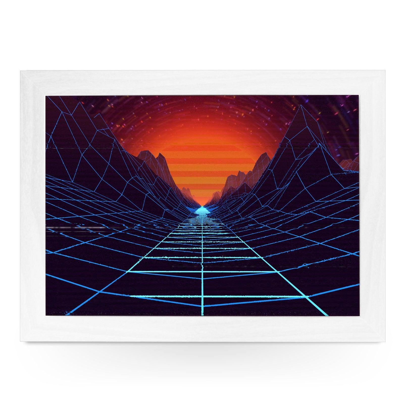 Retrowave Lap Tray - L872 Personalised Lap Trays