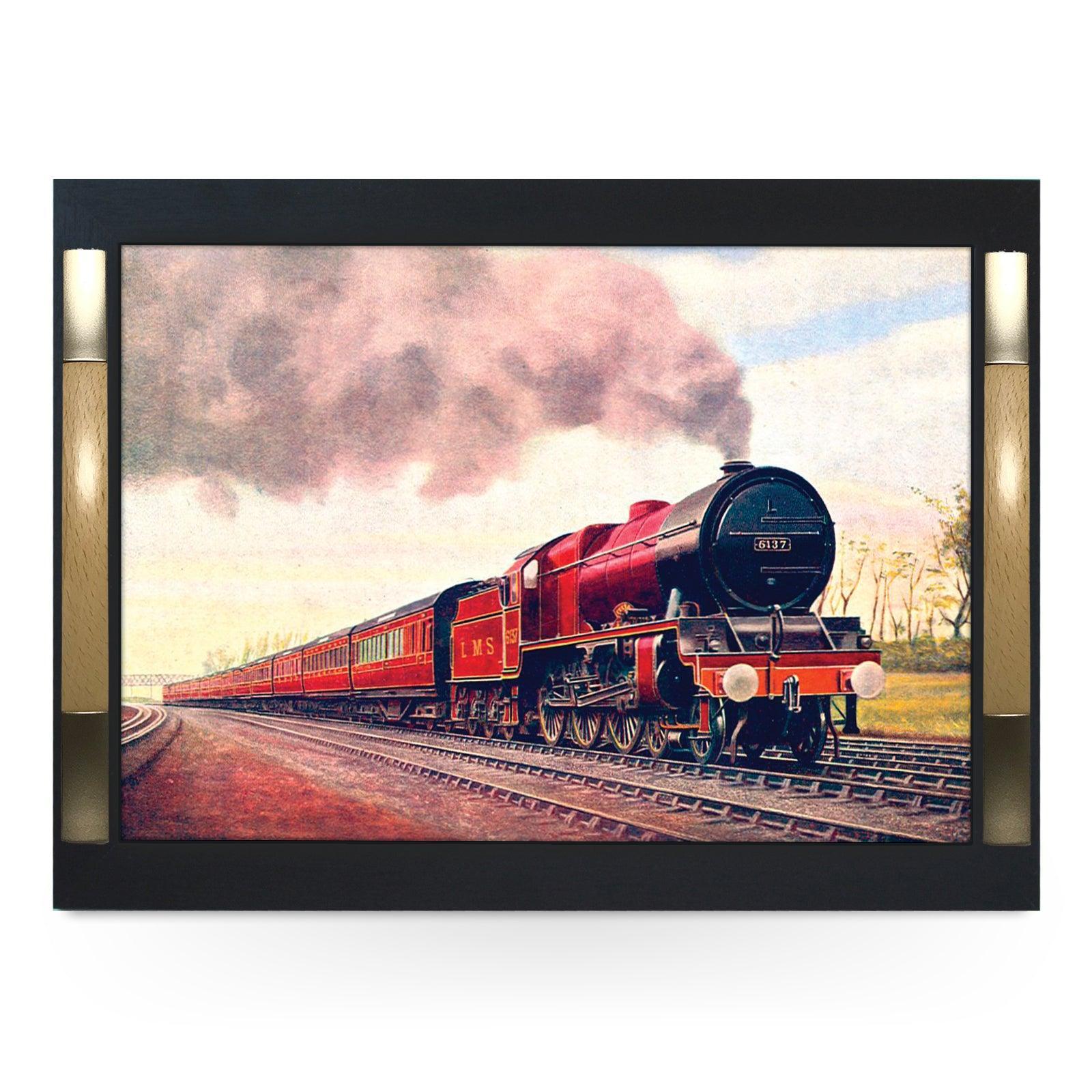Royal Scotsman 1928 Train Serving Tray - 0118 - Cushioned Lap Trays by Yoosh