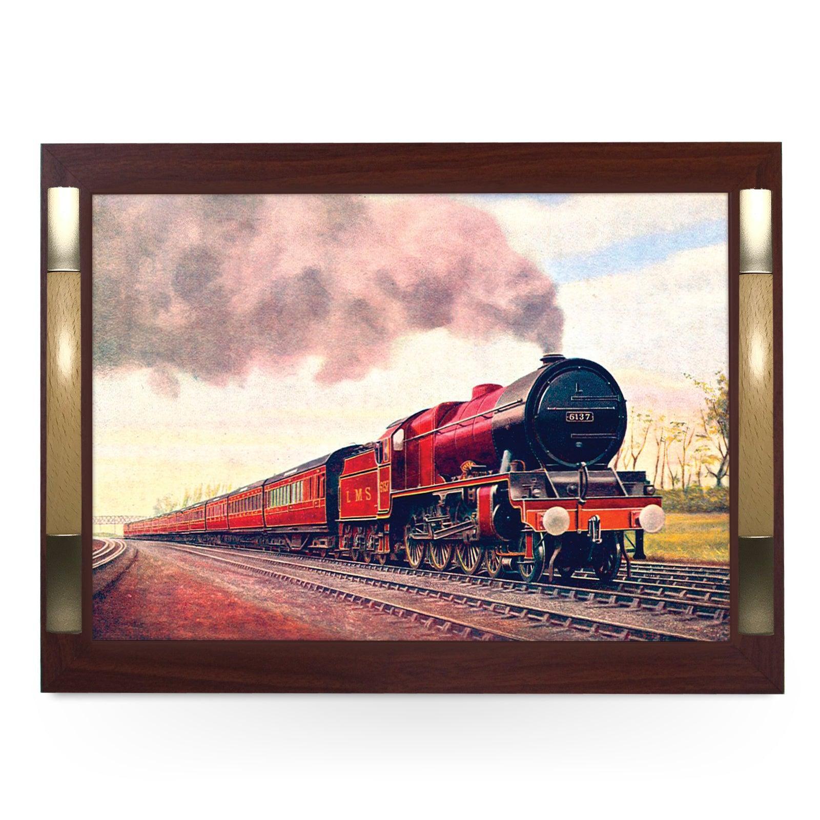 Royal Scotsman 1928 Train Serving Tray - 0118 - Cushioned Lap Trays by Yoosh