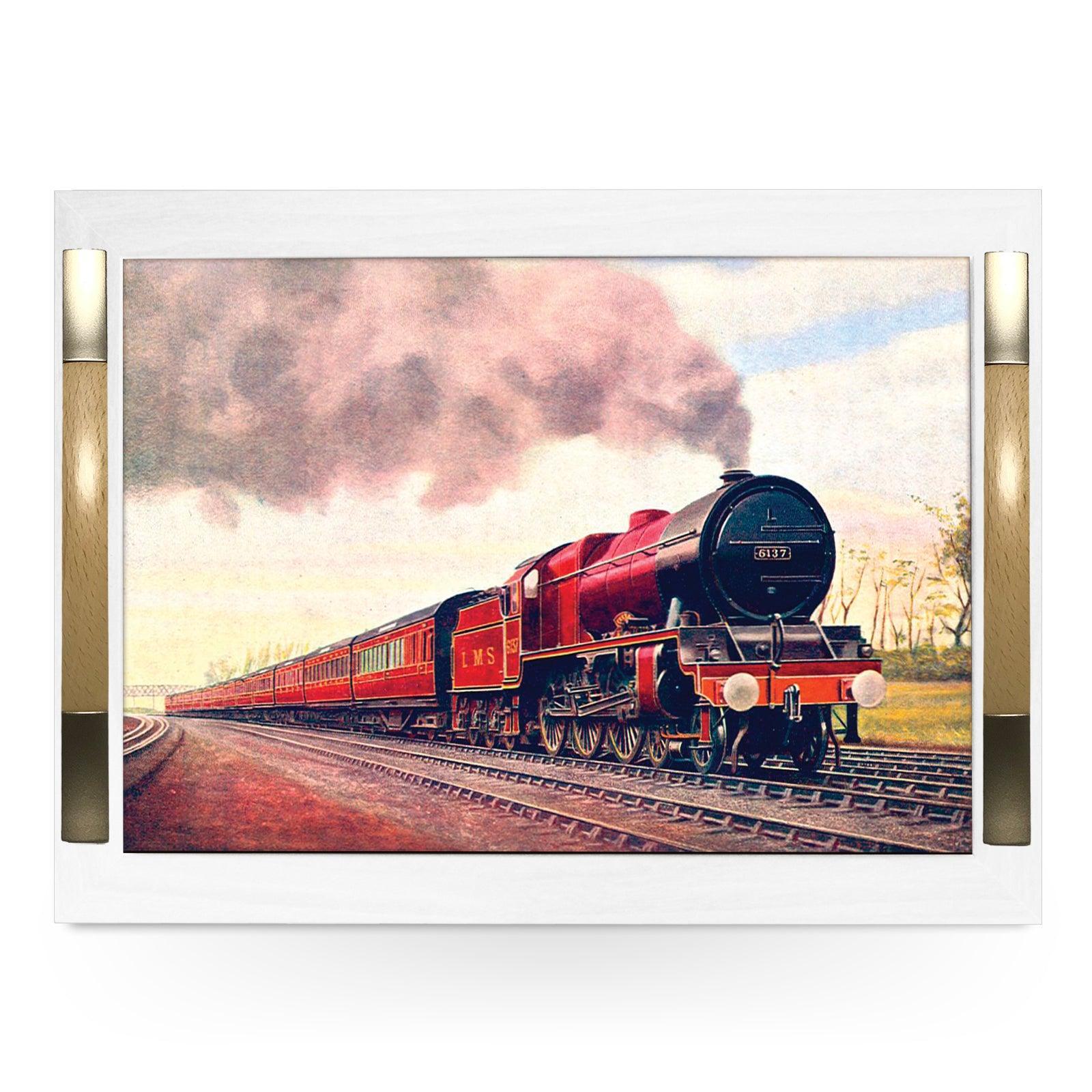 Royal Scotsman 1928 Train Serving Tray - 0118 - Cushioned Lap Trays by Yoosh