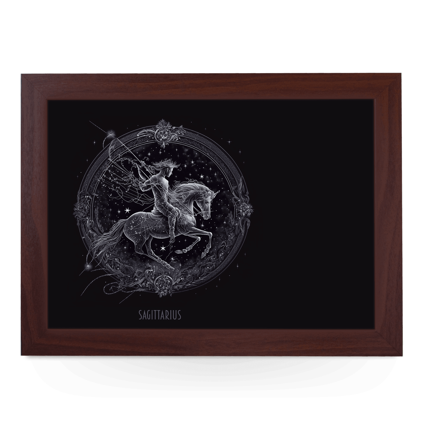 Sagittarius Star Sign Lap Tray - L1057 - Cushioned Lap Trays by Yoosh