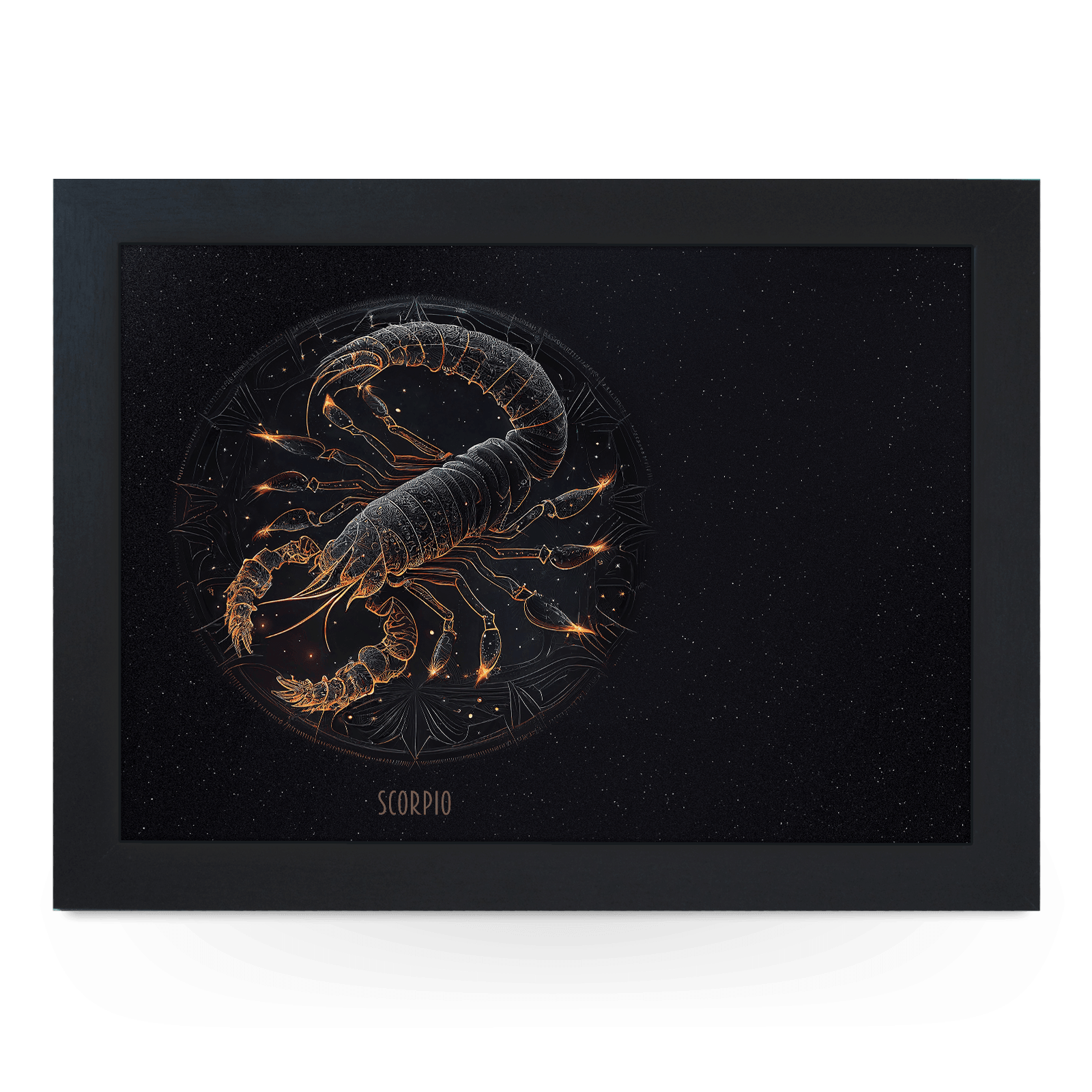 Scorpio Star Sign Lap Tray - L1053 - Cushioned Lap Trays by Yoosh