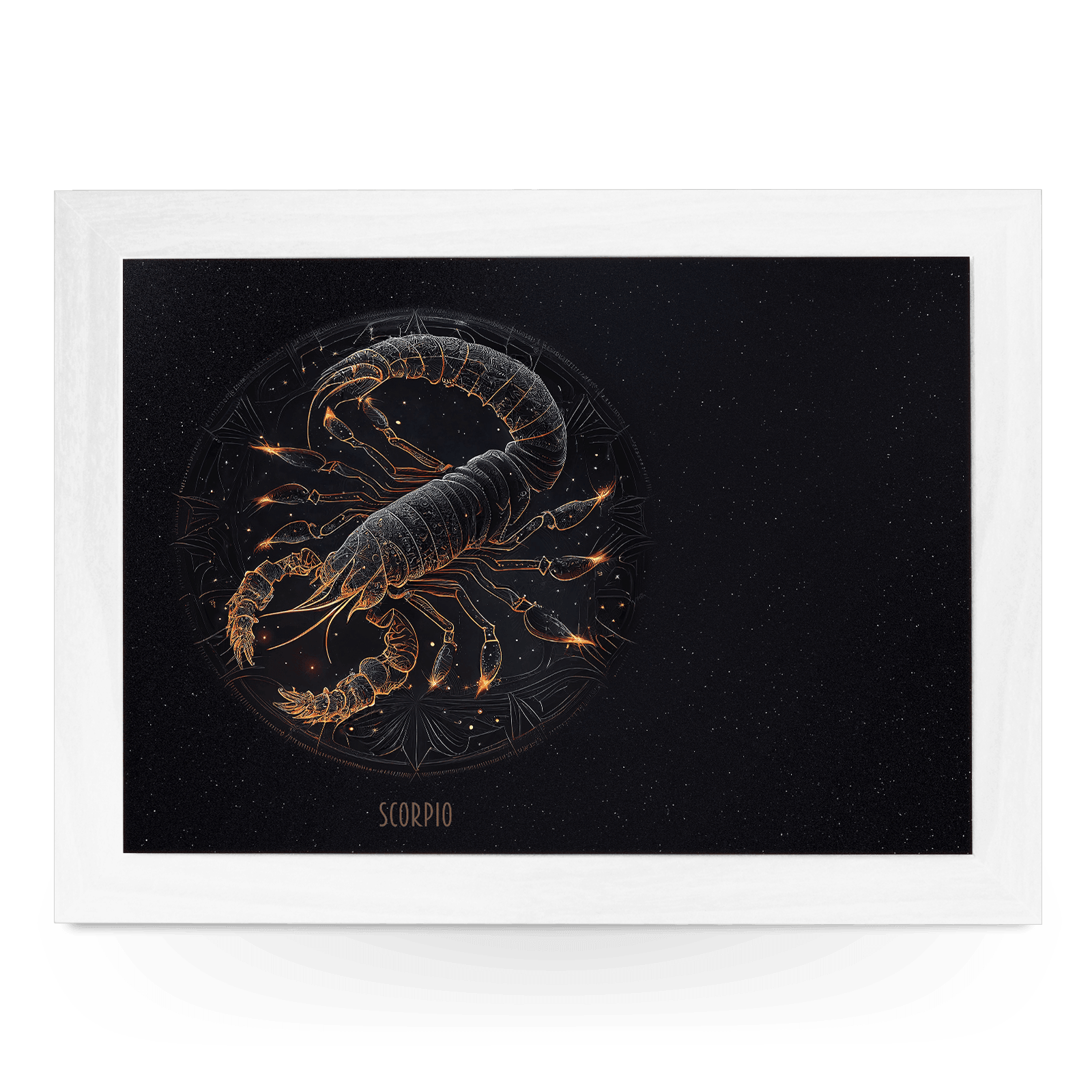 Scorpio Star Sign Lap Tray - L1053 - Cushioned Lap Trays by Yoosh