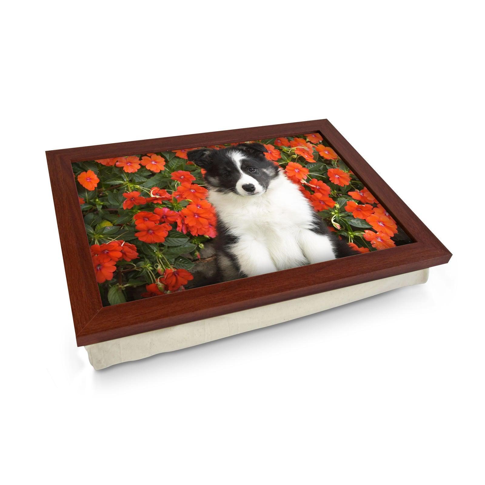 Shetland Sheepdog Puppy Lap Tray - L0039 Personalised Lap Trays