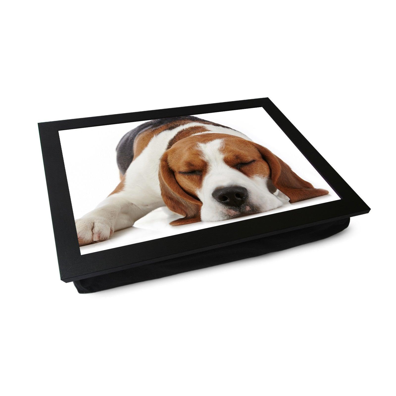 Sleeping Beagle Lap Tray - L0115 Personalised Lap Trays