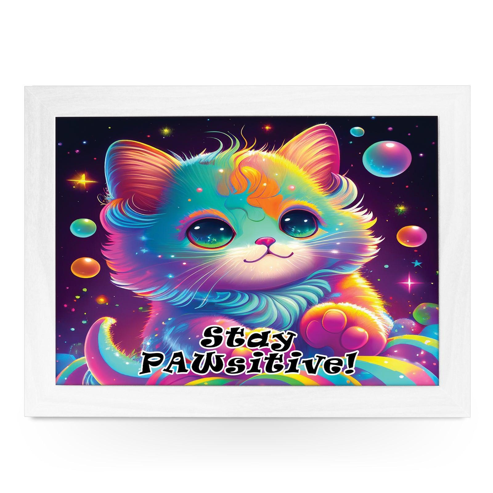 Stay PAWsitive Lap Tray - L1075 - Cushioned Lap Trays by Yoosh