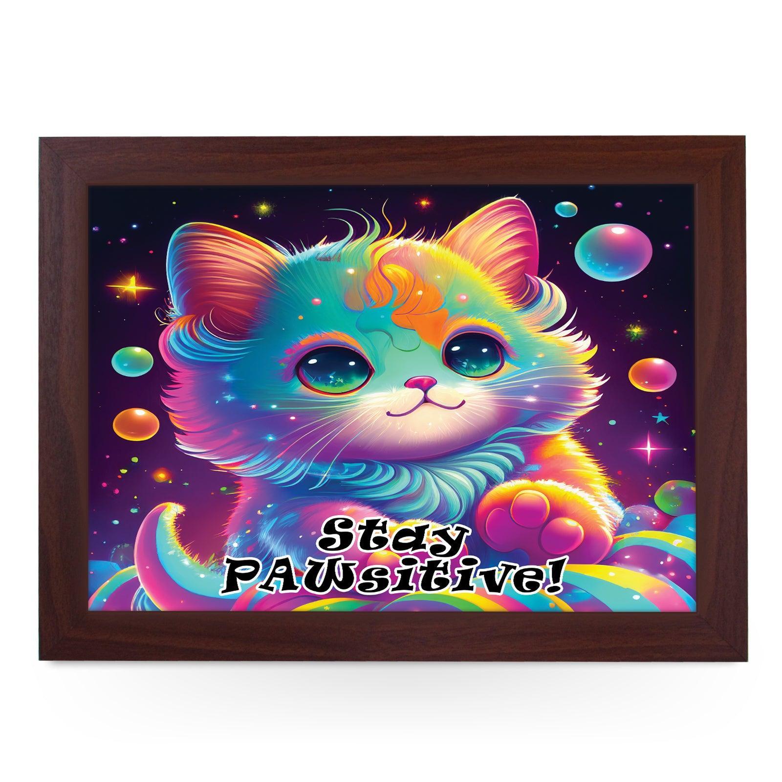 Stay PAWsitive Lap Tray - L1075 - Cushioned Lap Trays by Yoosh