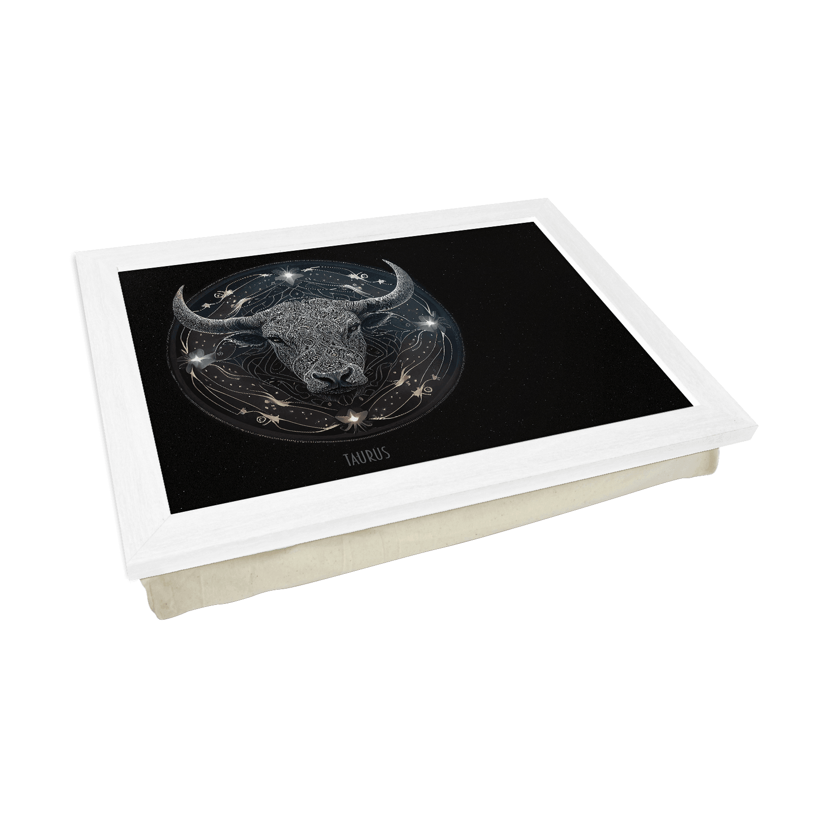 Taurus Star Sign Lap Tray - L1052 - Cushioned Lap Trays by Yoosh