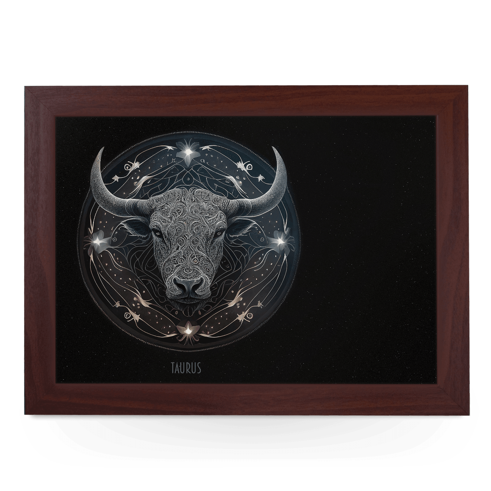 Taurus Star Sign Lap Tray - L1052 - Cushioned Lap Trays by Yoosh