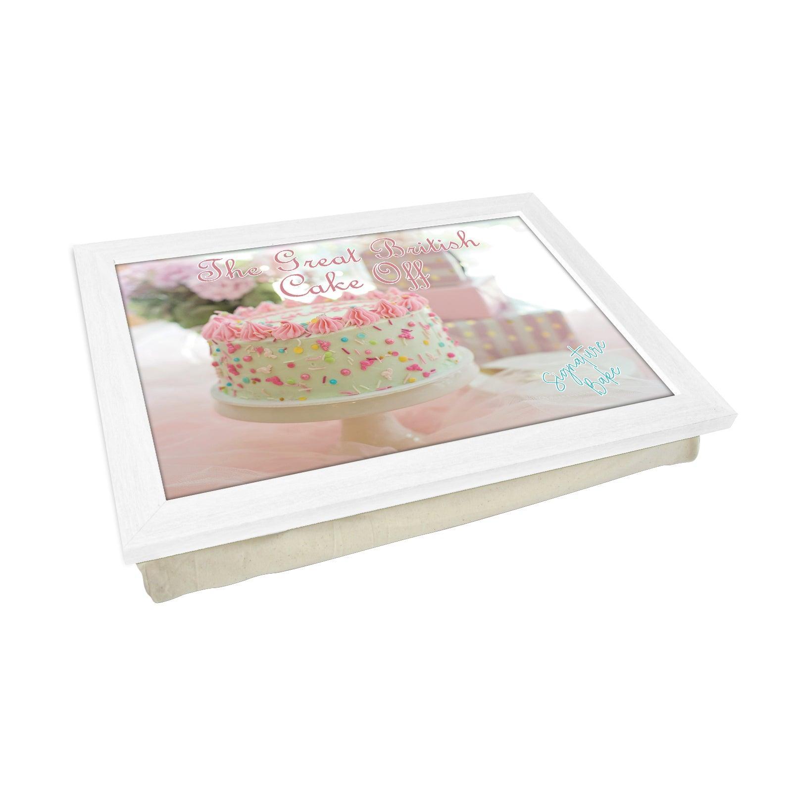 The Great British Cake Off (Signature Bake) Lap Tray - L621 - Cushioned Lap Trays by Yoosh