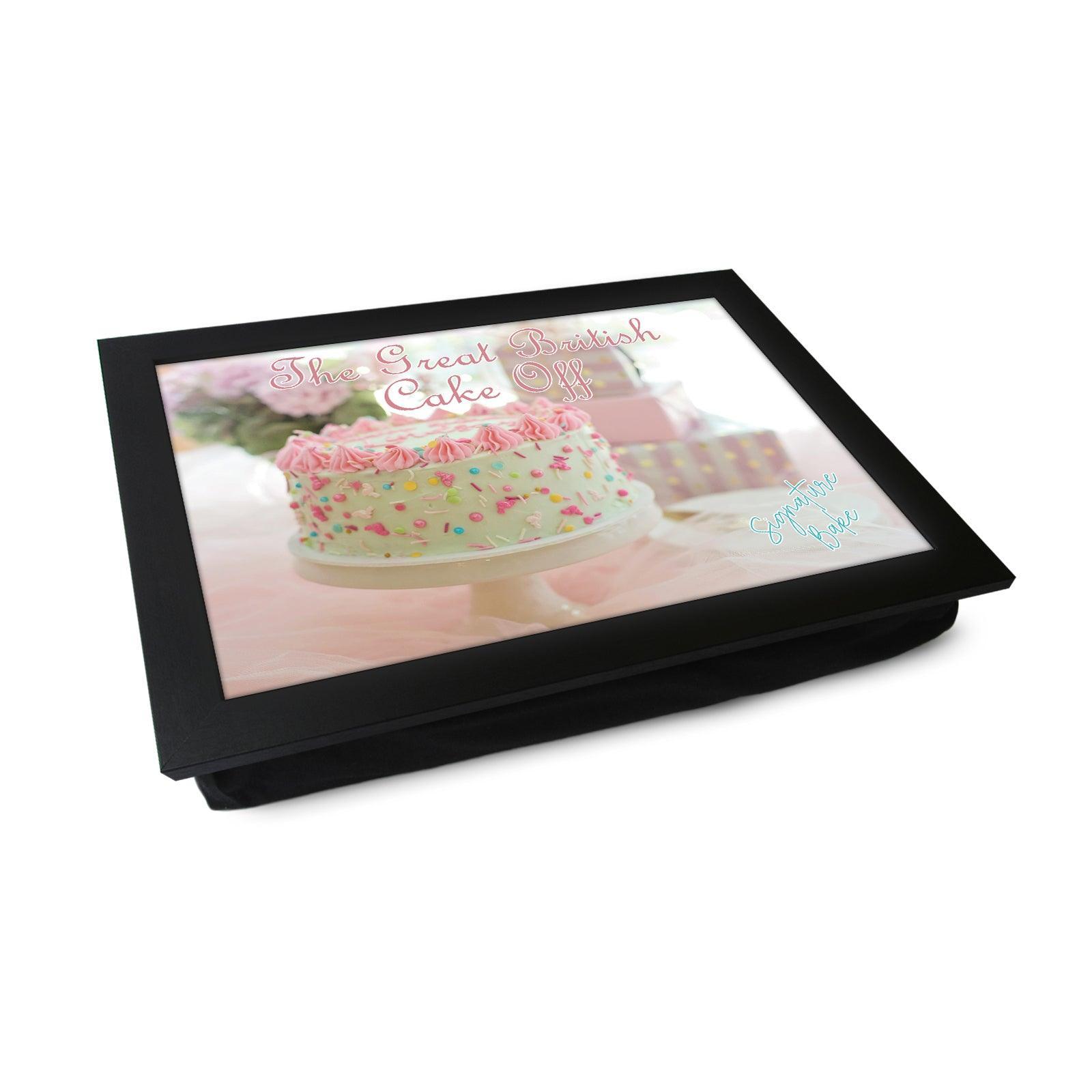 The Great British Cake Off (Signature Bake) Lap Tray - L621 - Cushioned Lap Trays by Yoosh