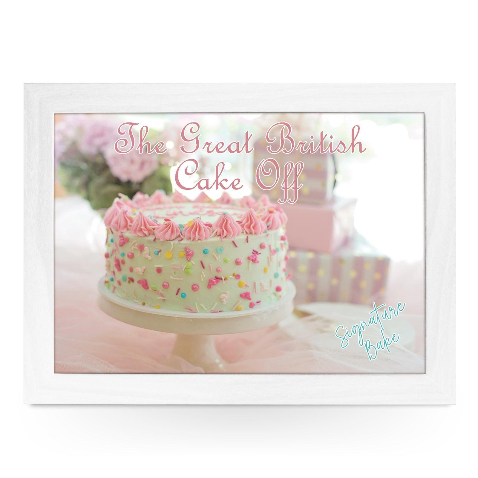 The Great British Cake Off (Signature Bake) Lap Tray - L621 - Cushioned Lap Trays by Yoosh