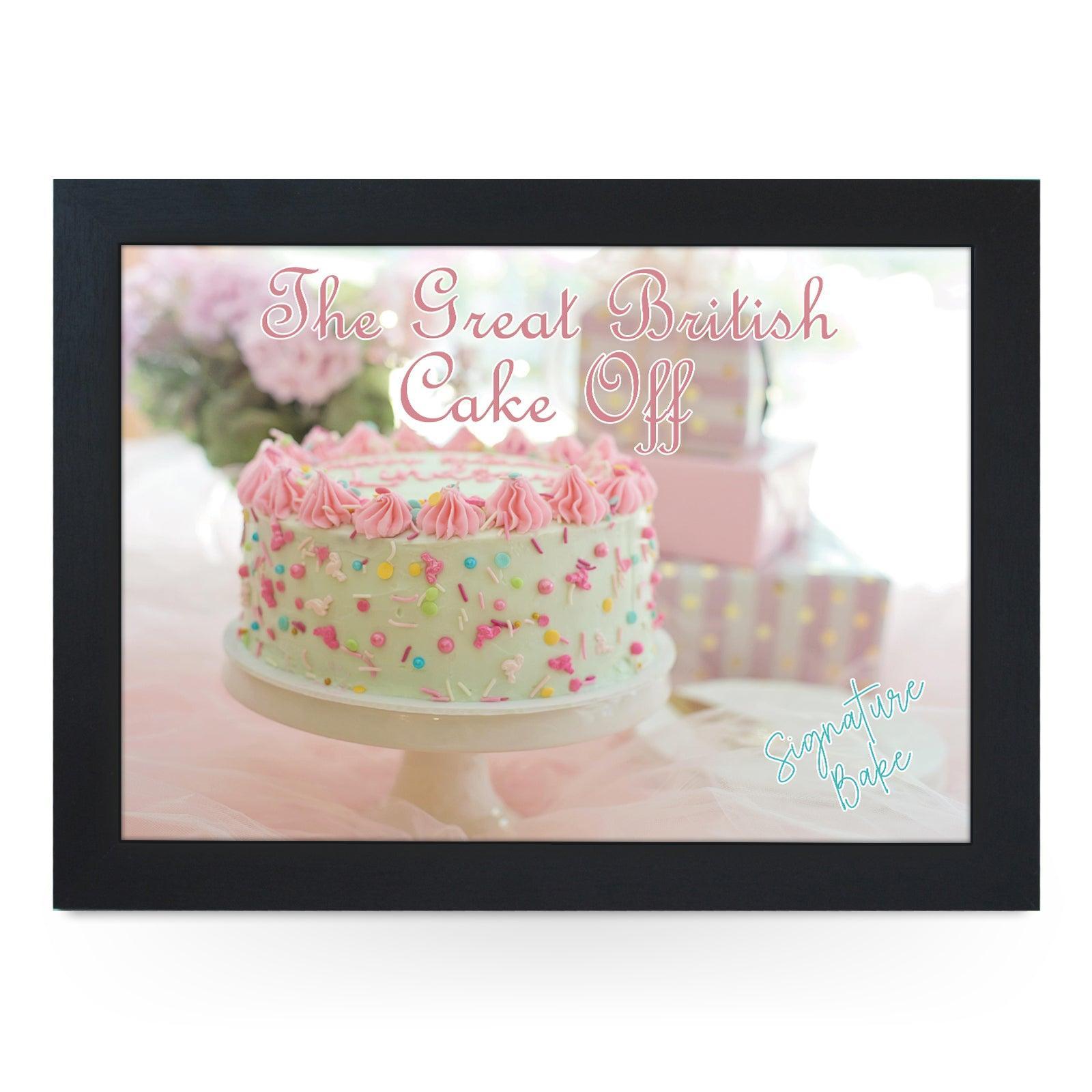 The Great British Cake Off (Signature Bake) Lap Tray - L621 - Cushioned Lap Trays by Yoosh