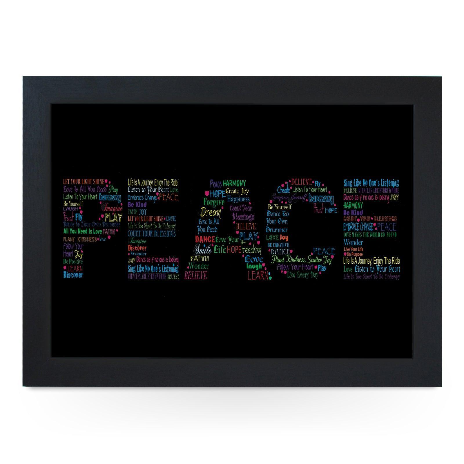 The Meaning Of Peace Lap Tray - L608 Personalised Lap Trays