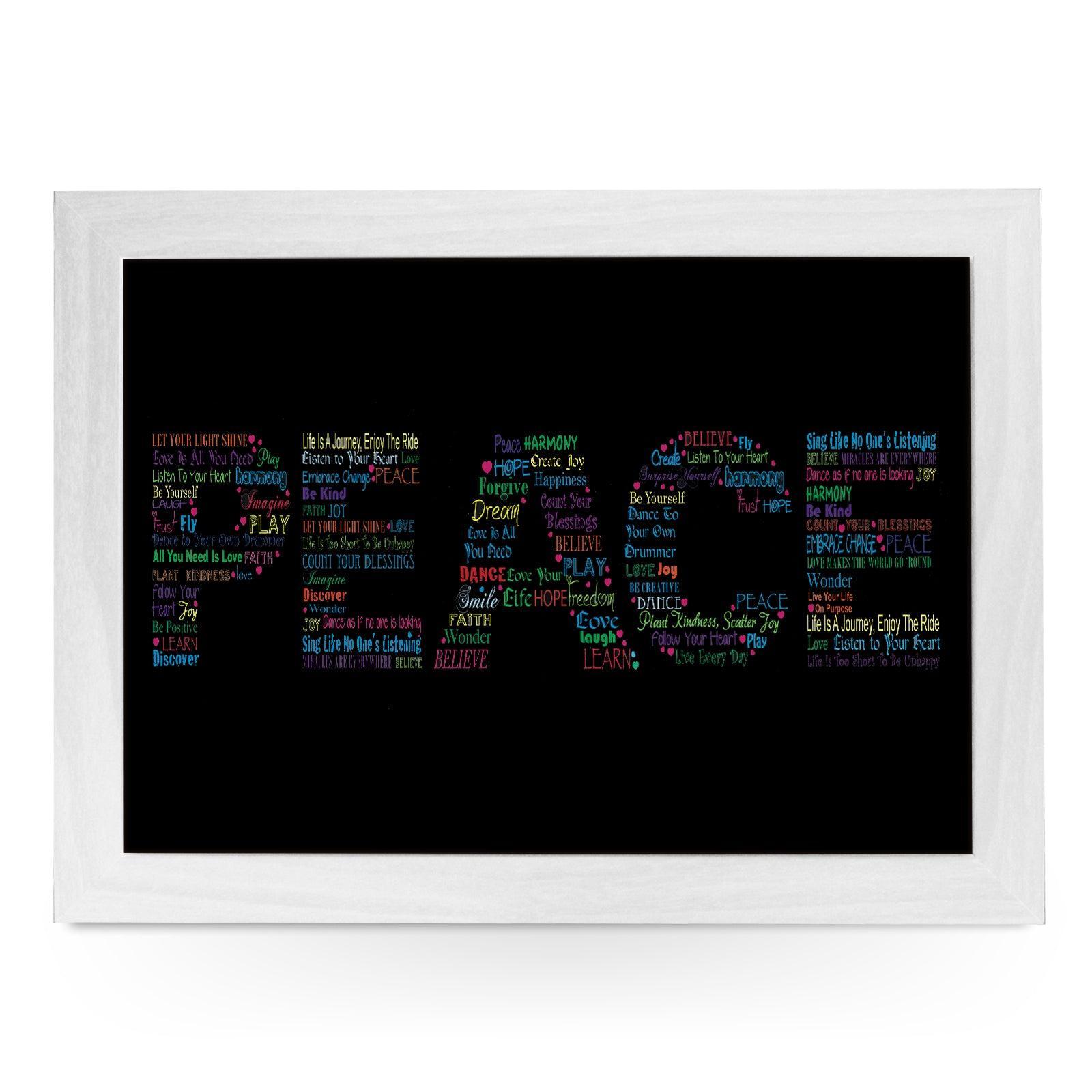 The Meaning Of Peace Lap Tray - L608 Personalised Lap Trays