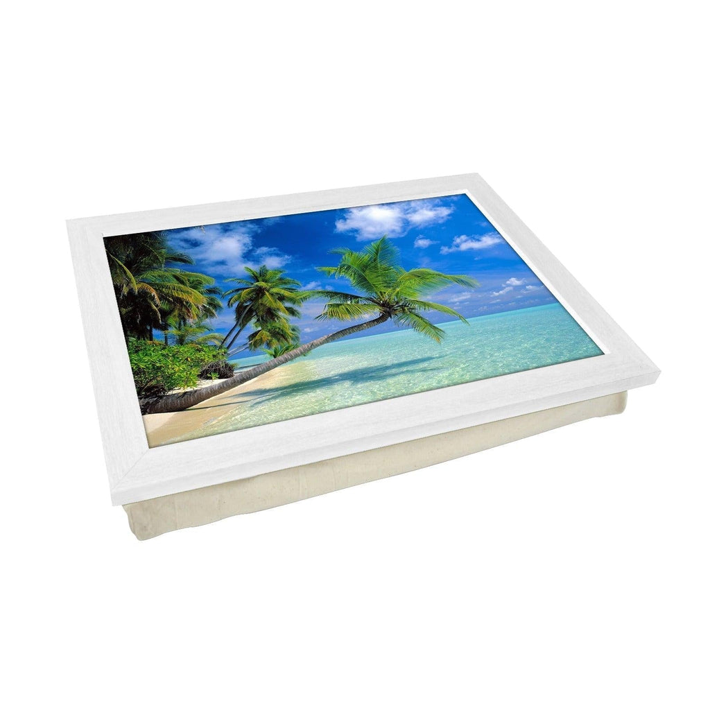 Tropical Beach Lap Tray - L0396 Personalised Lap Trays