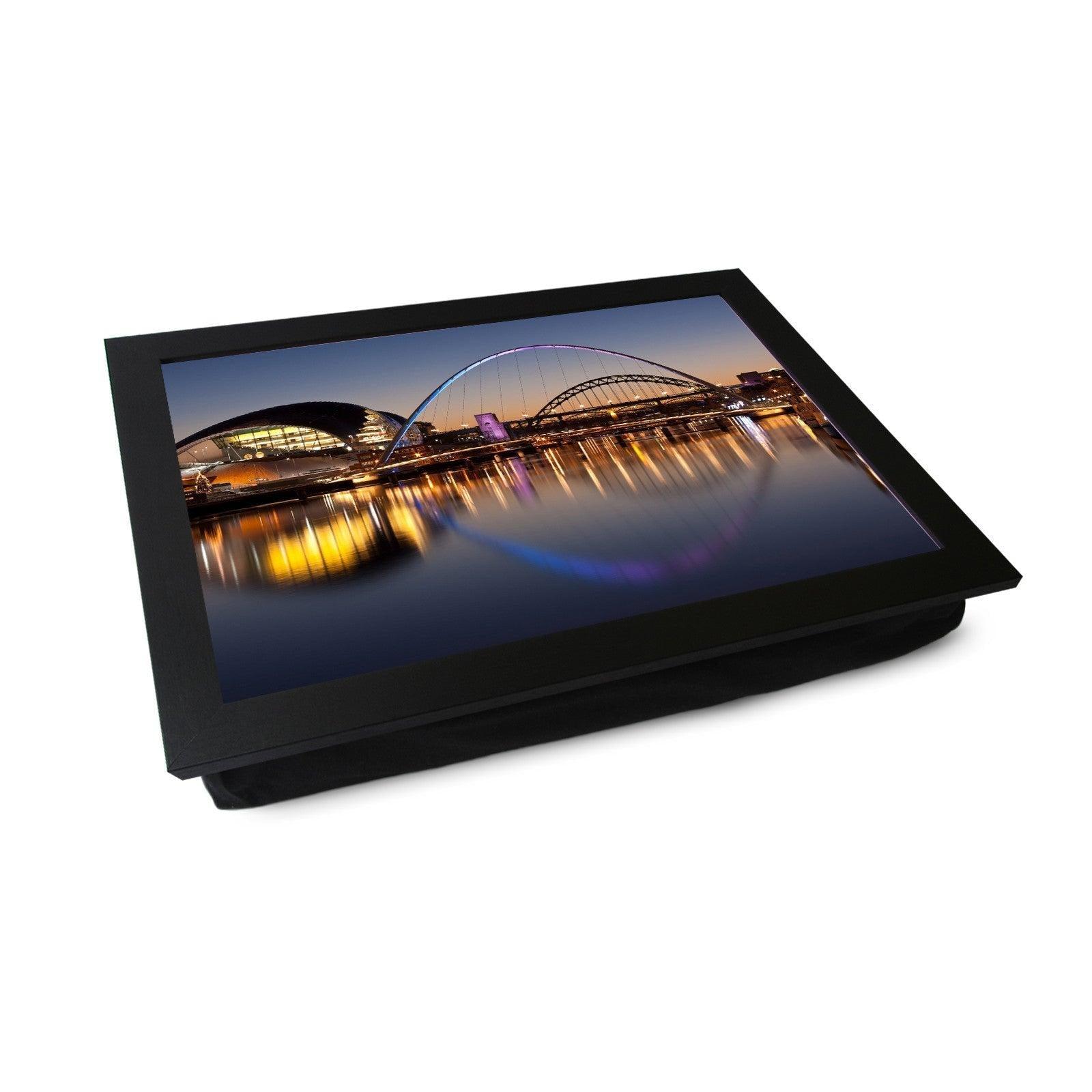 Tyne Bridges at Sundown Lap Tray - L0109 Personalised Lap Trays