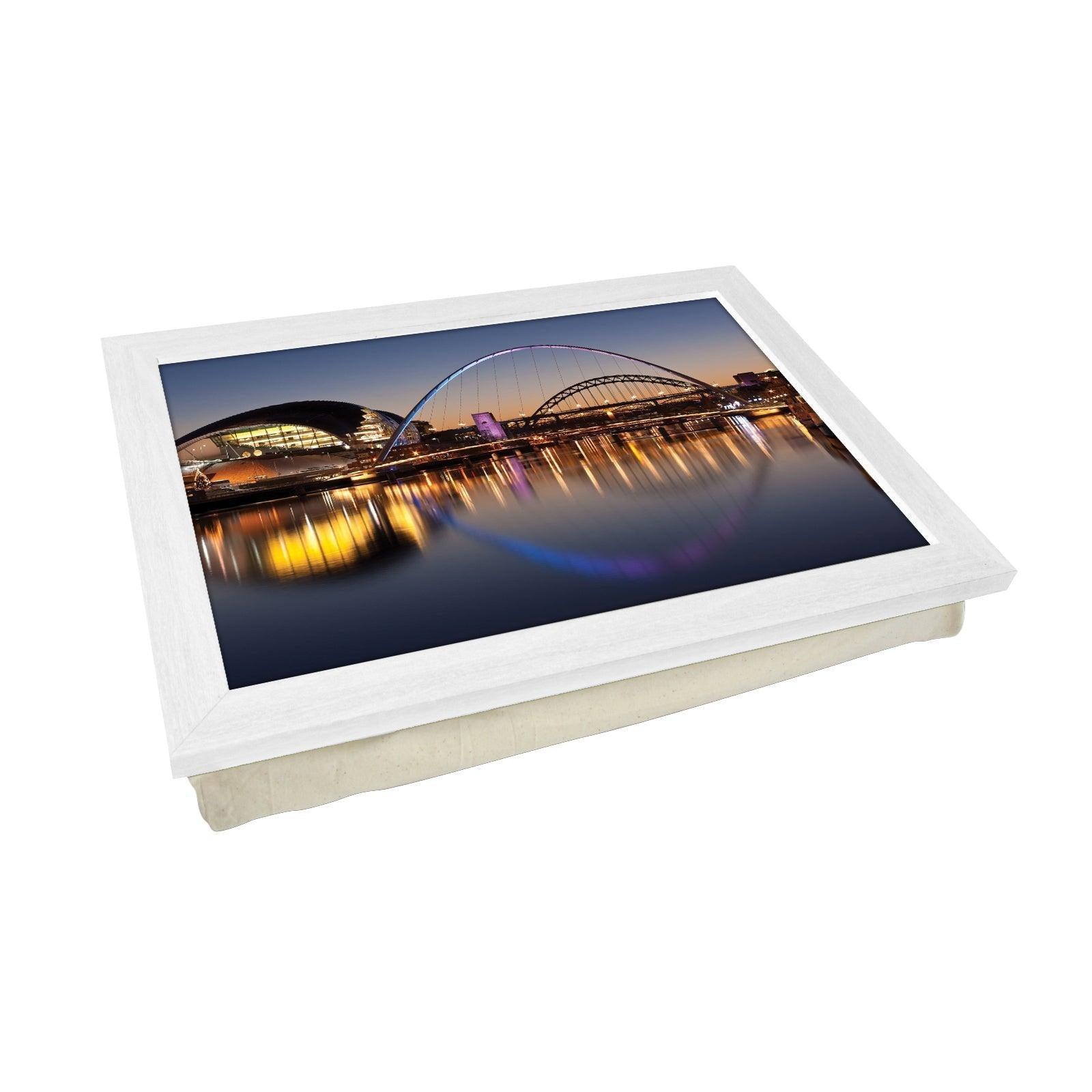 Tyne Bridges at Sundown Lap Tray - L0109 Personalised Lap Trays