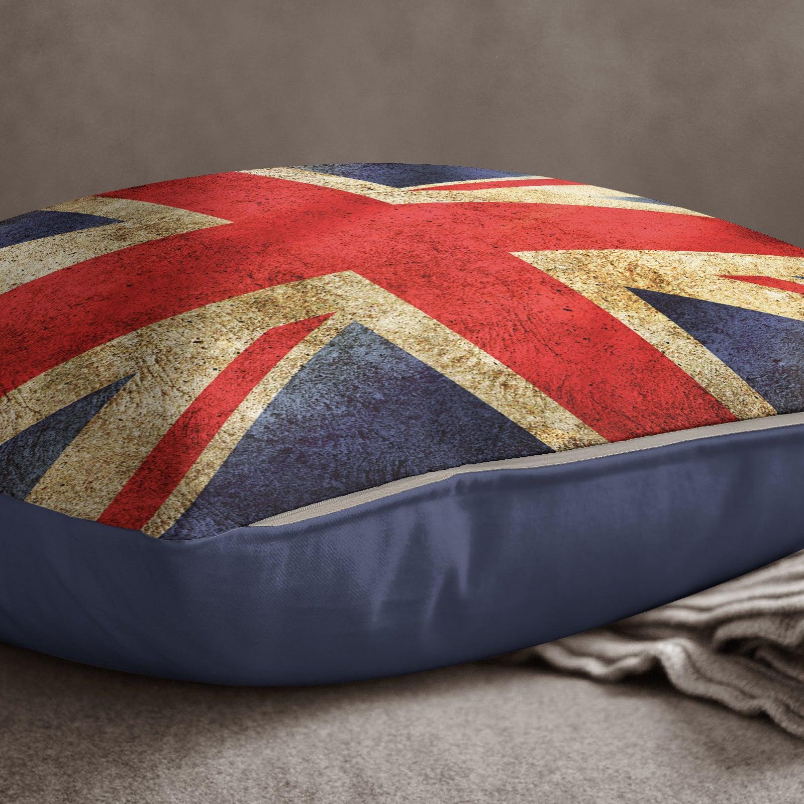 Union Jack Grunge  - 40 x 40 cm Cushion (L0241) Yoosh