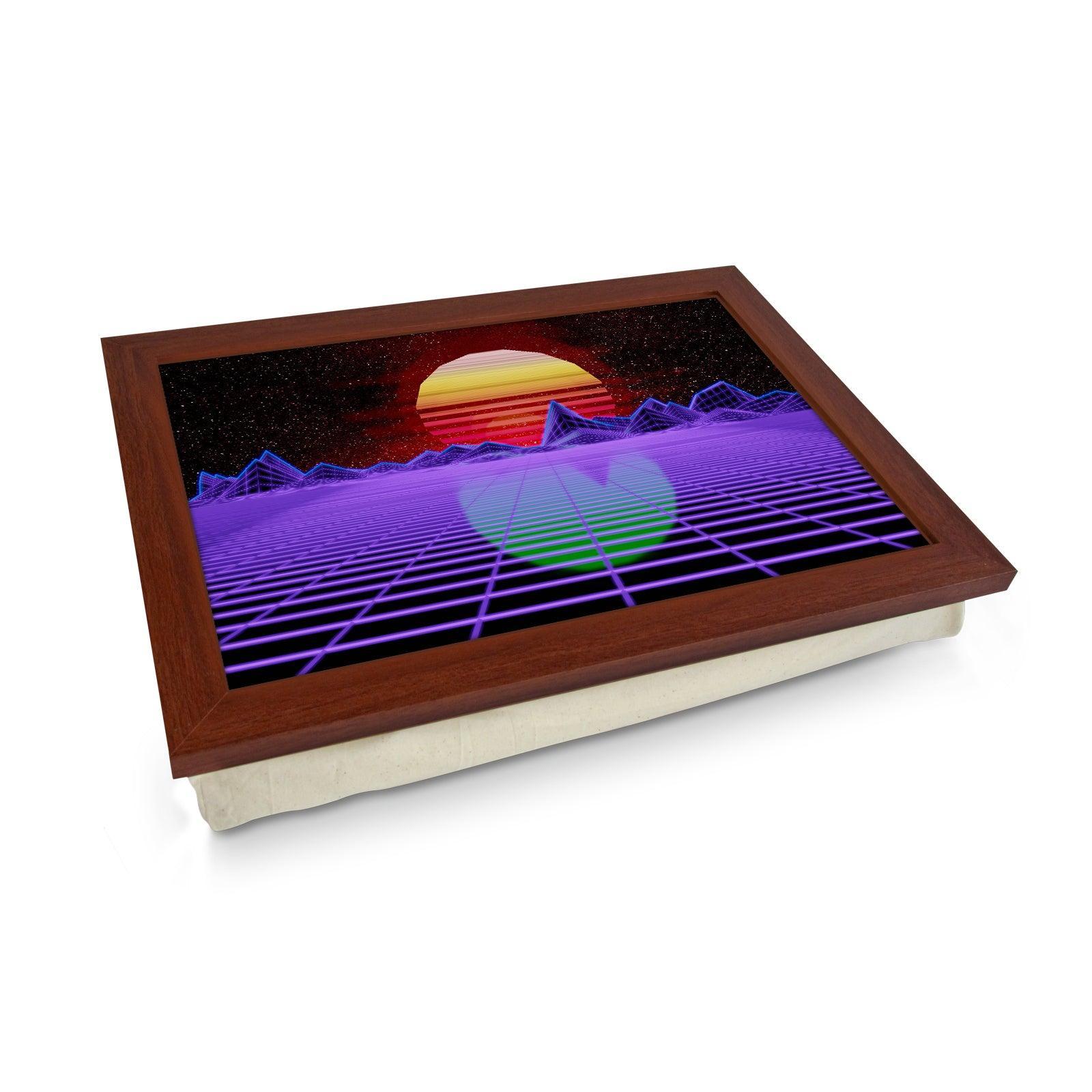 Vaporwave Lap Tray - L874 Personalised Lap Trays