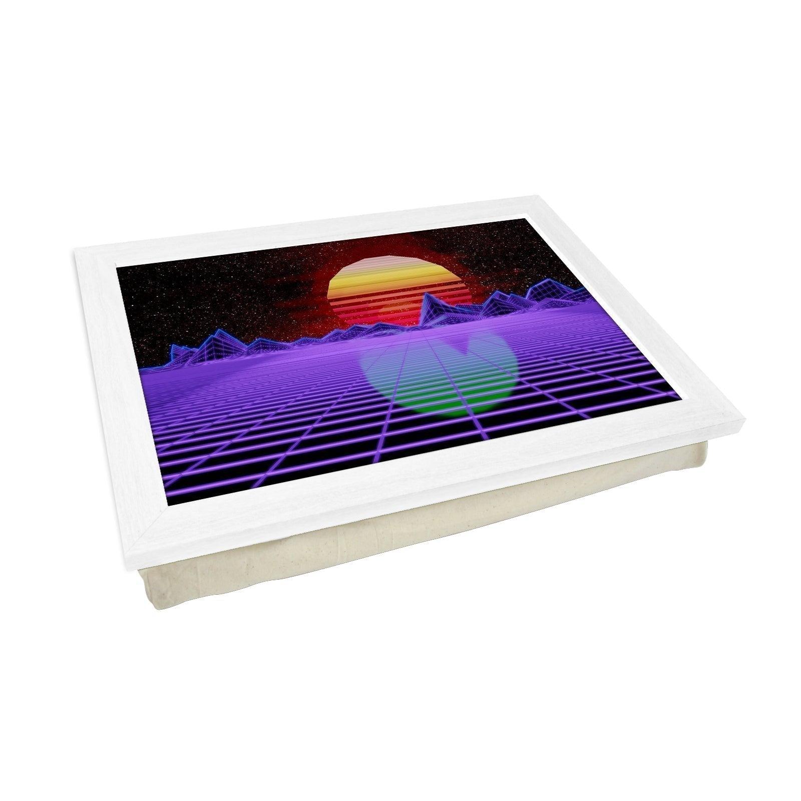 Vaporwave Lap Tray - L874 Personalised Lap Trays