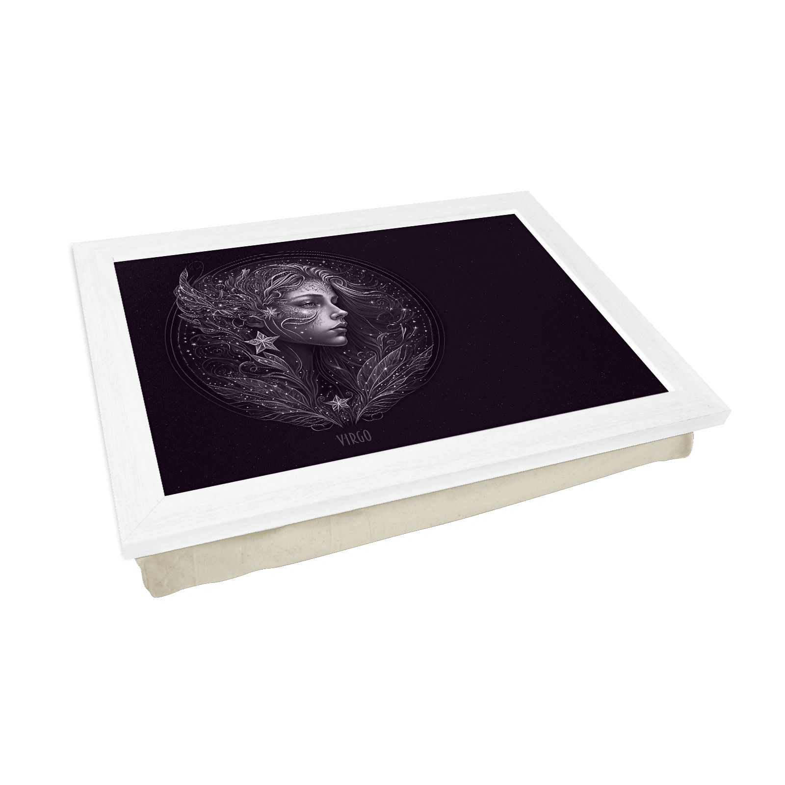 Virgo Star Sign Lap Tray - L1062 - Cushioned Lap Trays by Yoosh