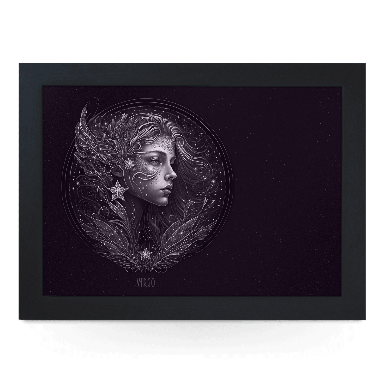 Virgo Star Sign Lap Tray - L1062 - Cushioned Lap Trays by Yoosh