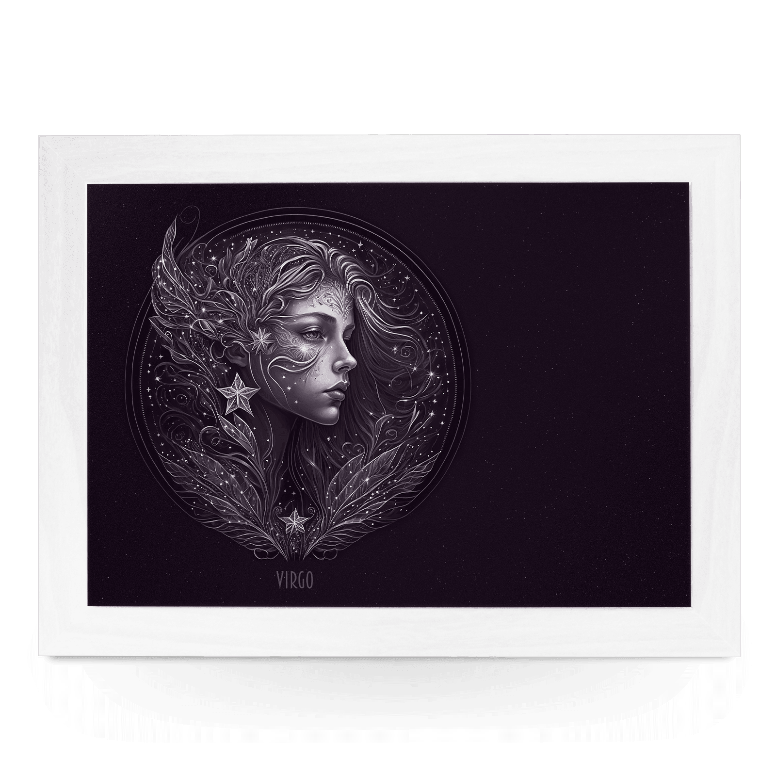 Virgo Star Sign Lap Tray - L1062 - Cushioned Lap Trays by Yoosh