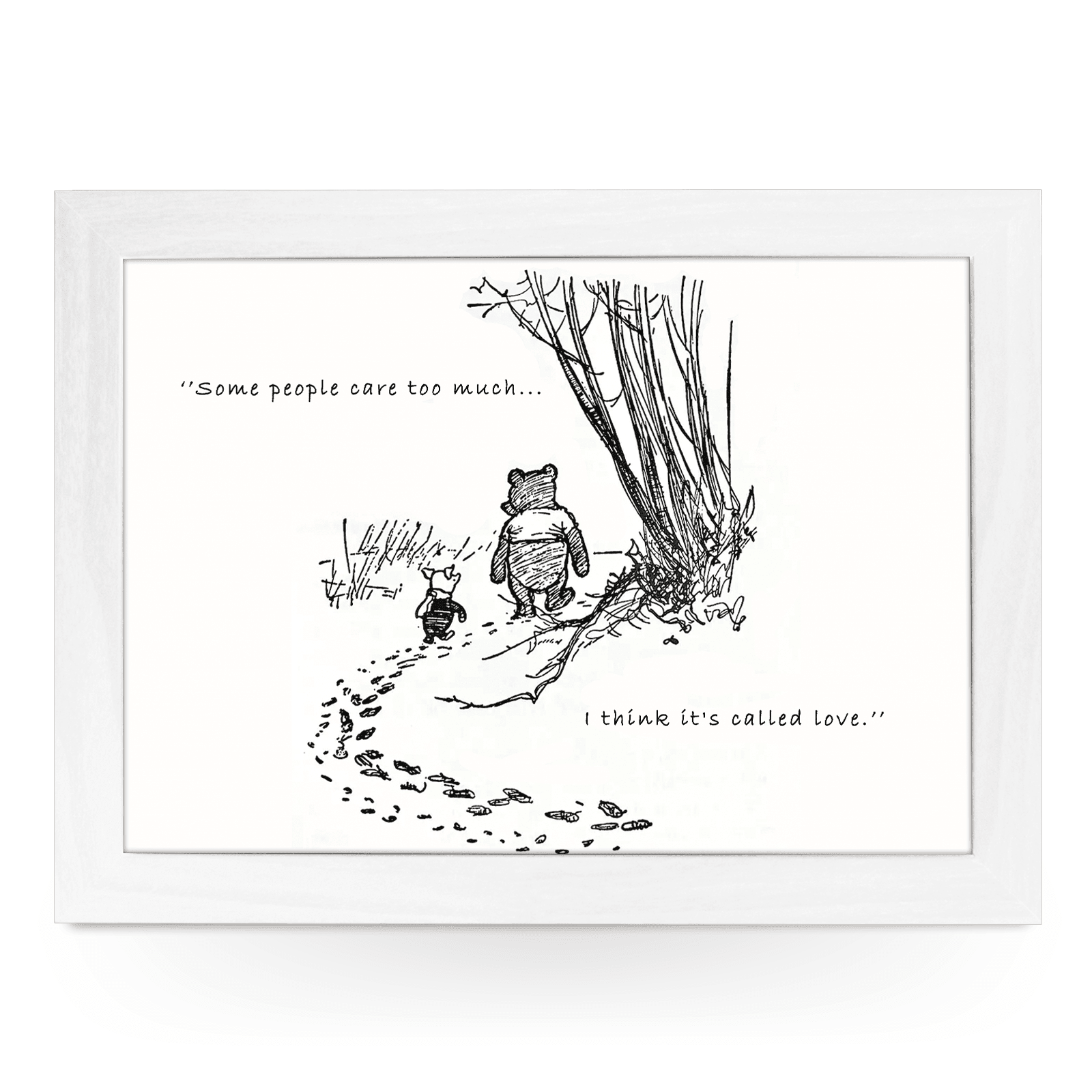 Winnie The Pooh 1926 Lap Tray - L1026 - Cushioned Lap Trays by Yoosh