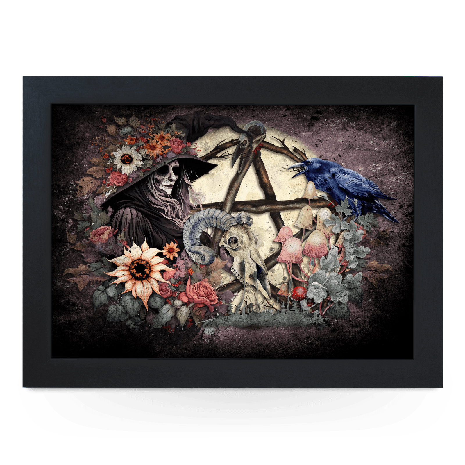 Witch of the Night Lap Tray - L1166 - Cushioned Lap Trays by Yoosh