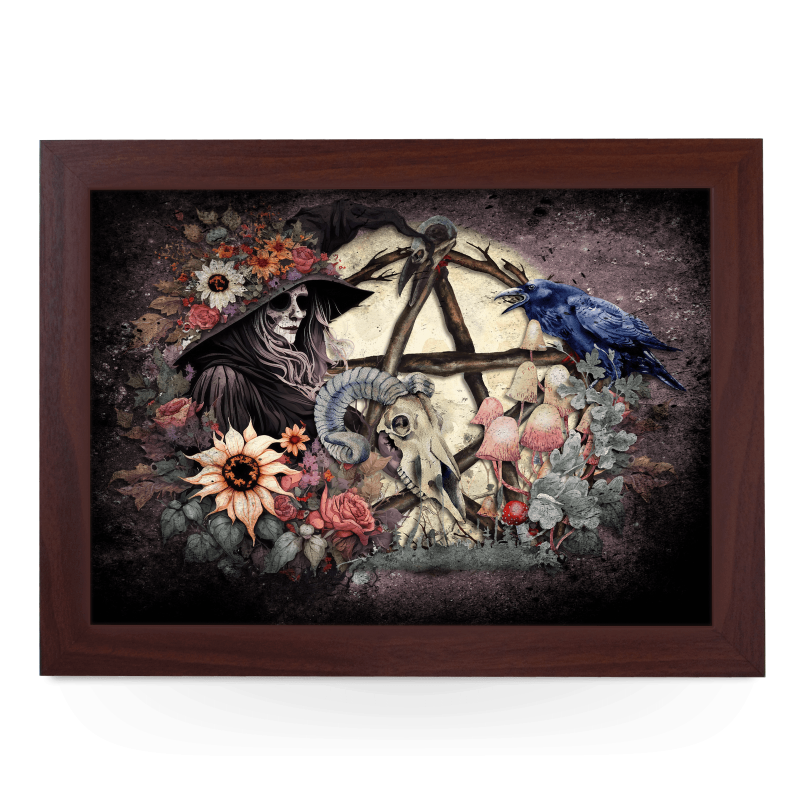 Witch of the Night Lap Tray - L1166 - Cushioned Lap Trays by Yoosh