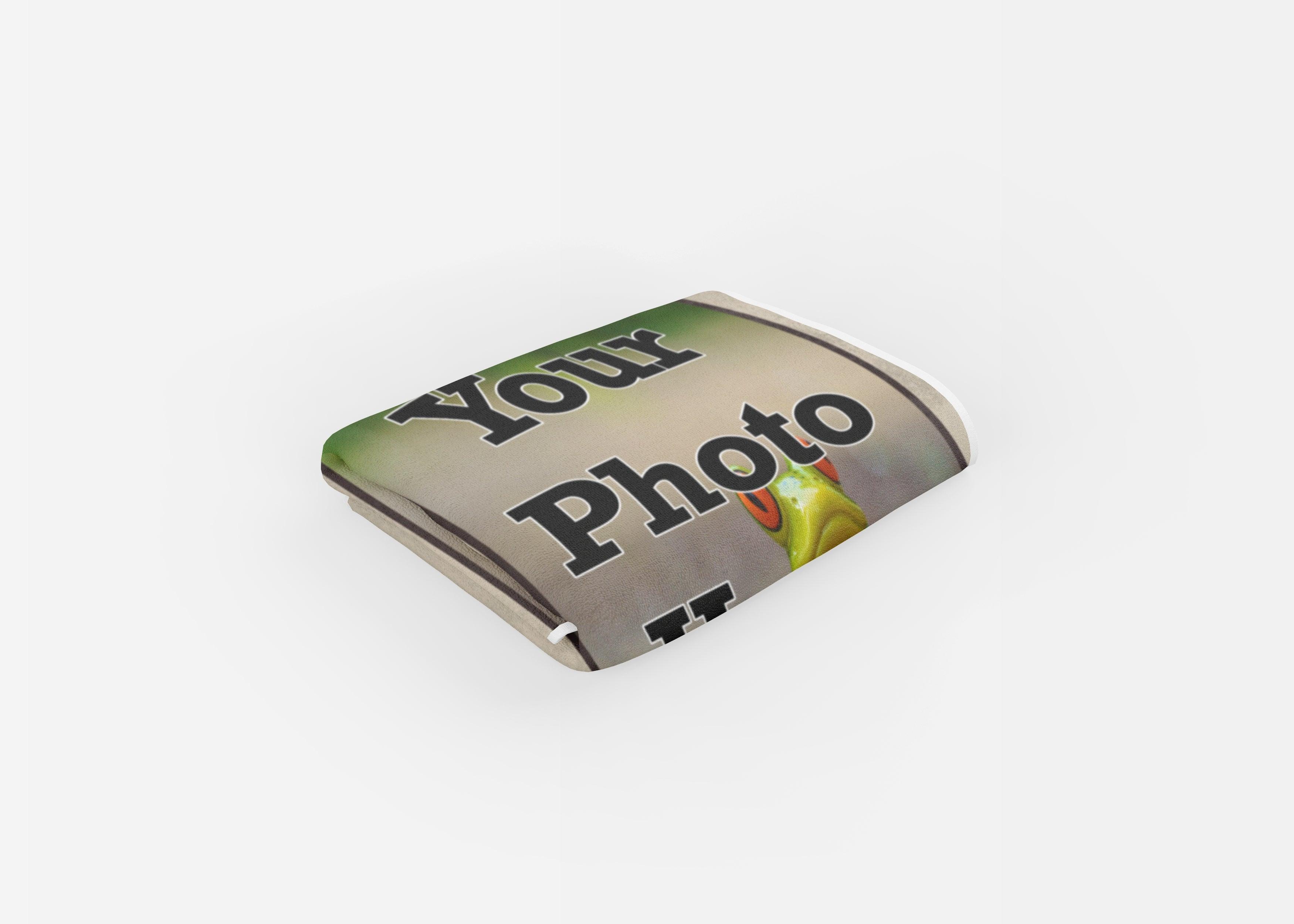 YOUR PHOTO In A Wanted Poster - Beach Towel Cushioned Lap Trays by Yoosh