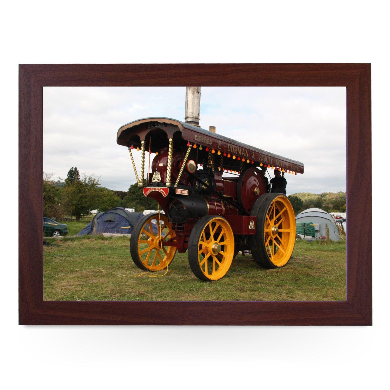 Vintage Steam Engine Lap Tray - L0318 Personalised Lap Trays