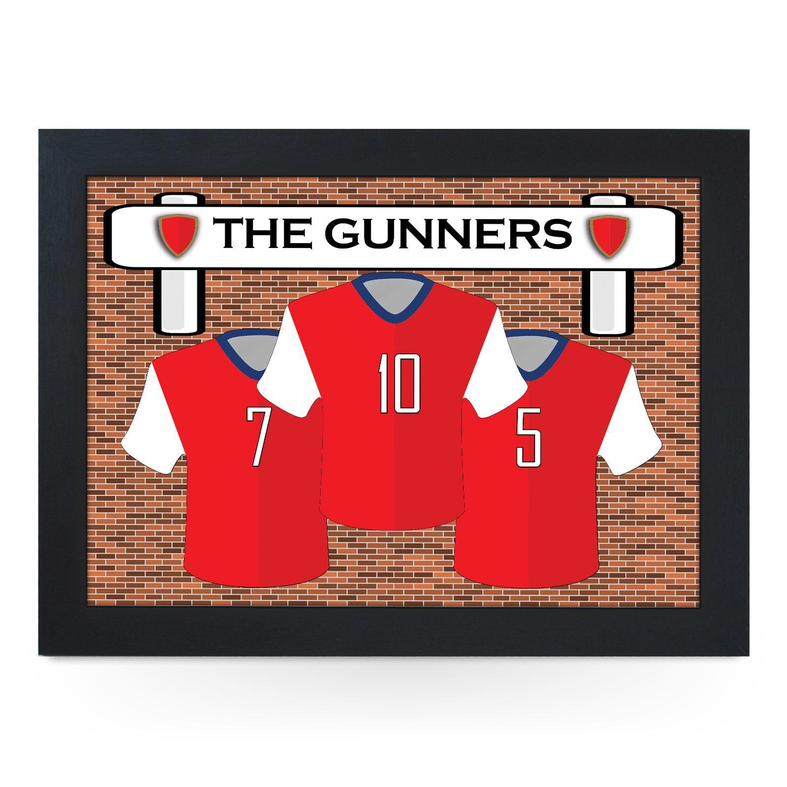 Arsenal Fc 'The Gunners' Lap Tray - L909 Personalised Lap Trays
