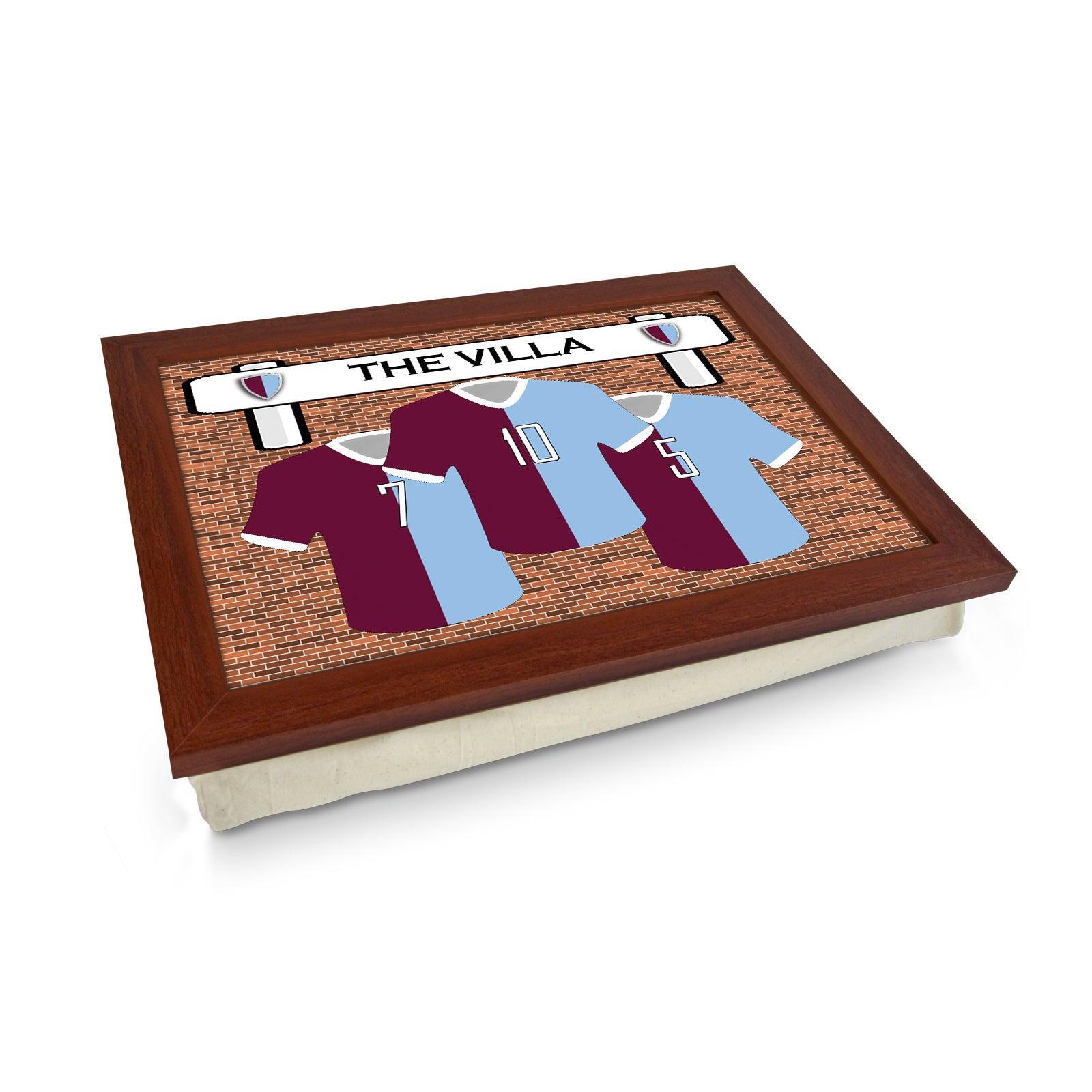 Aston Villa 'The Villa' Lap Tray - Cushioned Lap Trays by Yoosh
