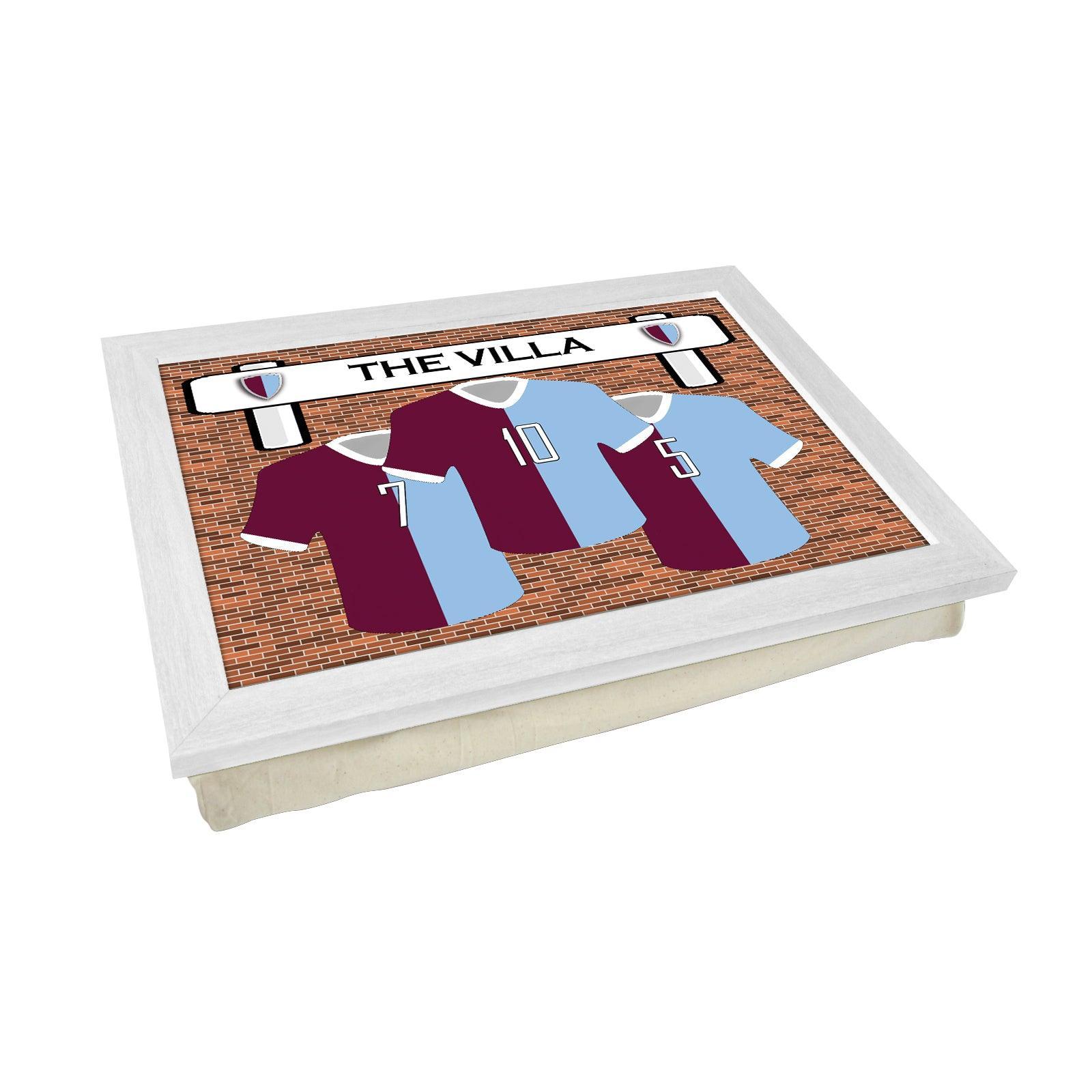 Aston Villa 'The Villa' Lap Tray - Cushioned Lap Trays by Yoosh