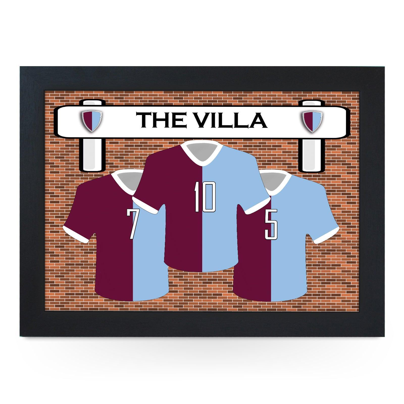 Aston Villa 'The Villa' Lap Tray - Cushioned Lap Trays by Yoosh