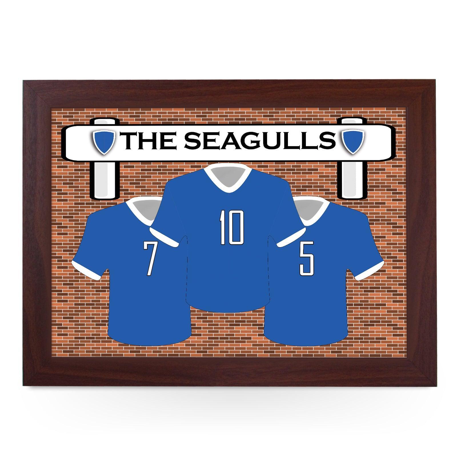 Brighton & Hove Albion FC 'The Seagulls' Lap Tray - L910 Personalised Lap Trays