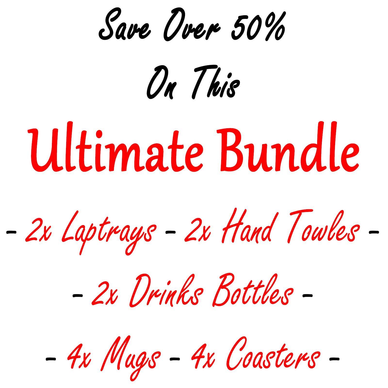 The Ultimate Personalised Gift Bundle - Cushioned Lap Trays by Yoosh