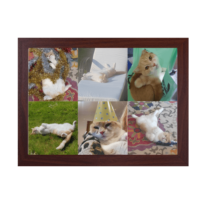 Design your own Photo Lap Tray with Cushion - Yoosh