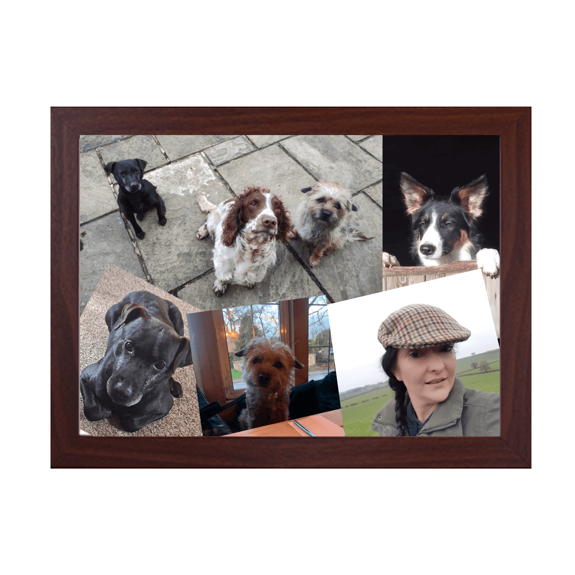 Design your own Photo Lap Tray with Cushion - Yoosh