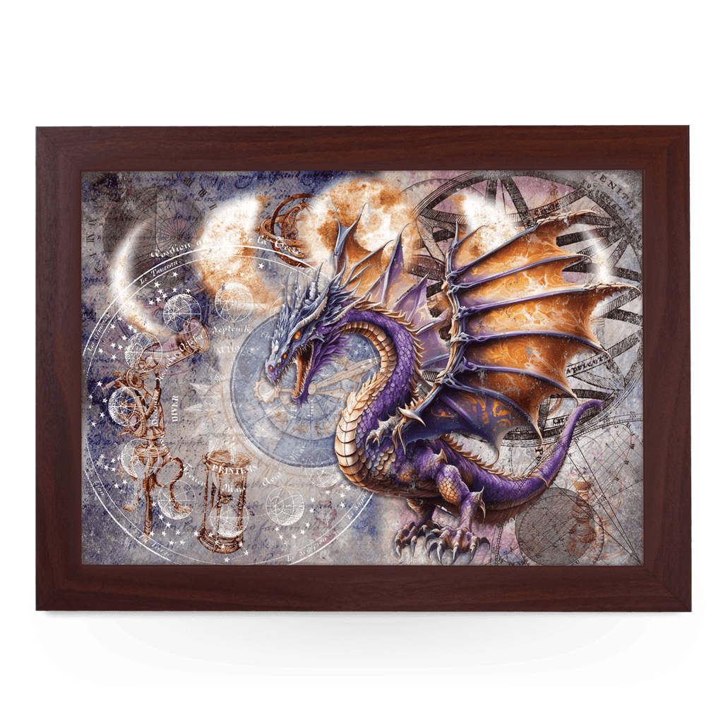 Astrological Dragon Lap Tray - L1201 - Cushioned Lap Trays by Yoosh