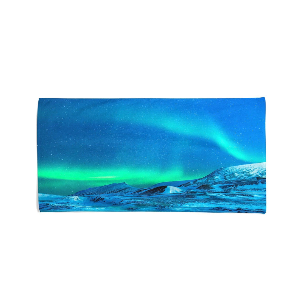 Aurora Borealis - Beach Towel Cushioned Lap Trays by Yoosh