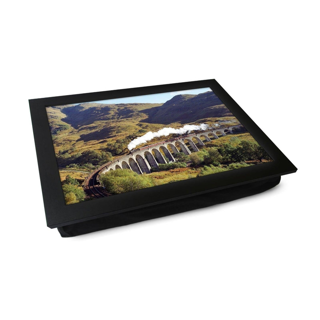 B1 Crosses Glenfinnan Viaduct Train Lap Tray - JFS00014 Personalised Lap Trays