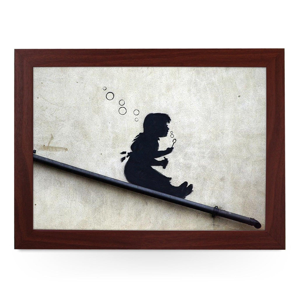 Banksy Bubble Girl Lap Tray - L0469 Personalised Lap Trays