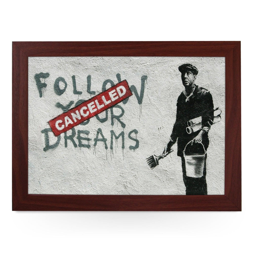 Banksy Follow Your Dreams (Cancelled) Lap Tray - L0471 Personalised Lap Trays