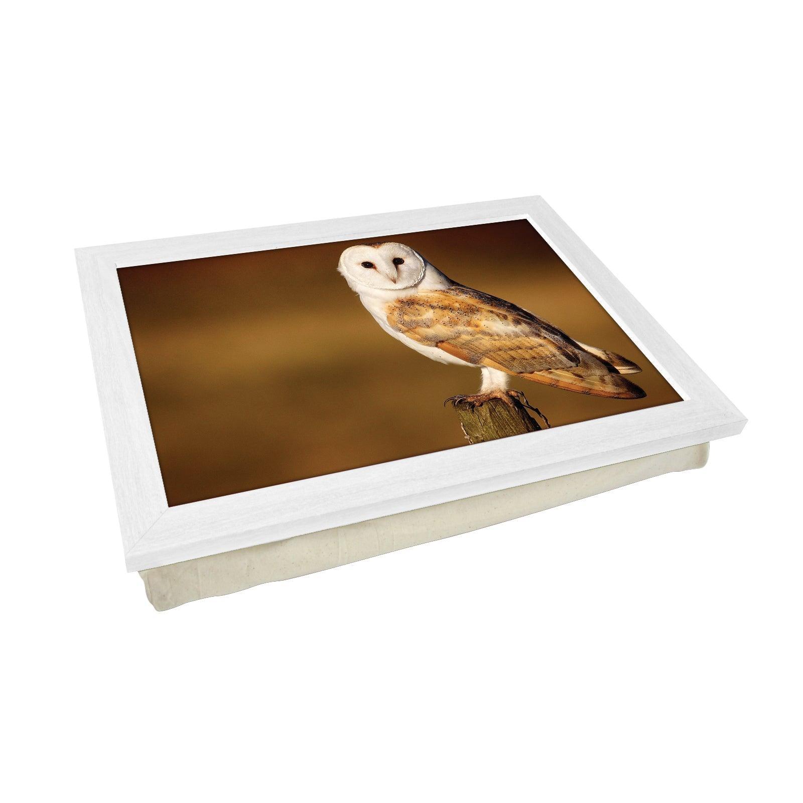 Barn Owl Lap Tray - L0421 Personalised Lap Trays