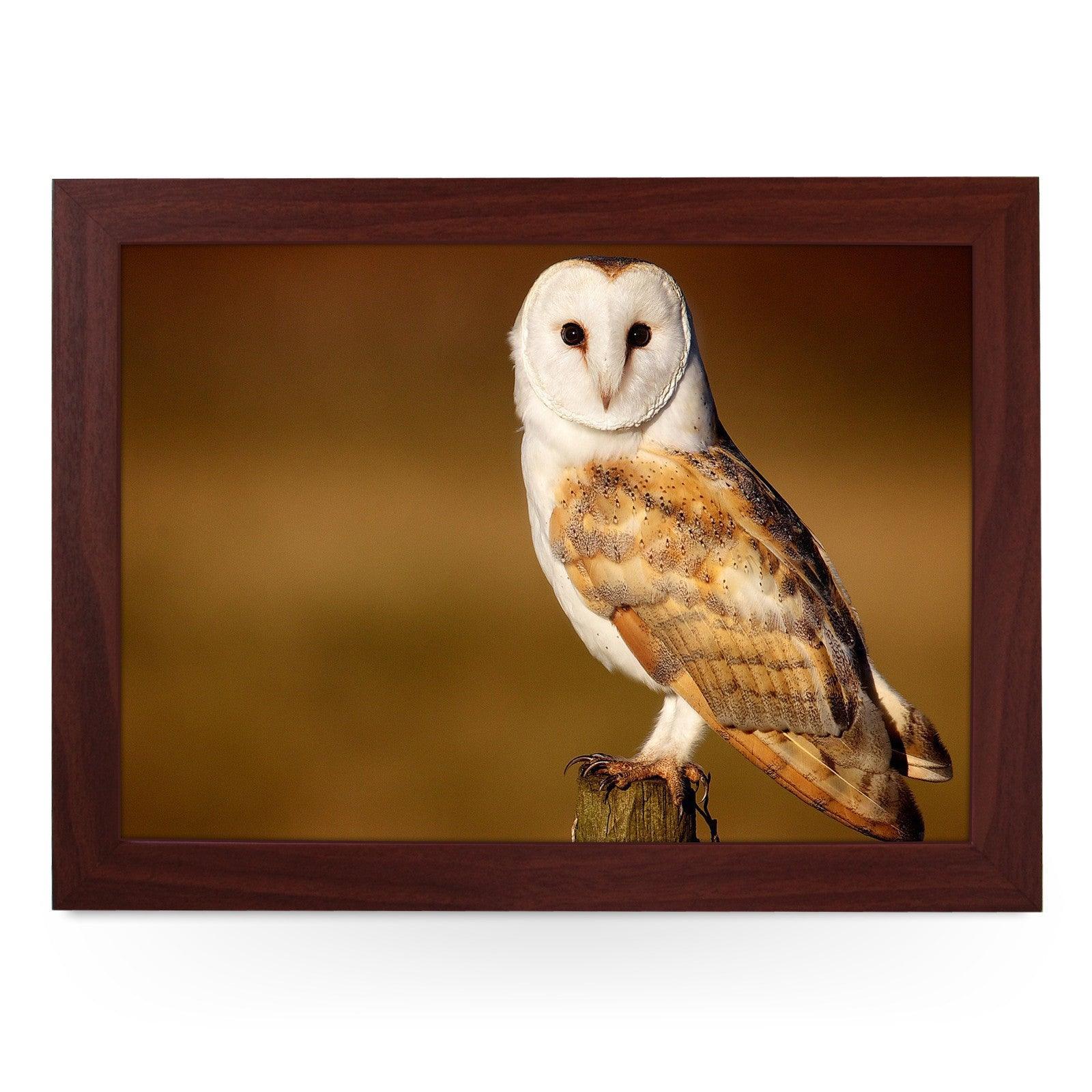 Barn Owl Lap Tray - L0421 Personalised Lap Trays