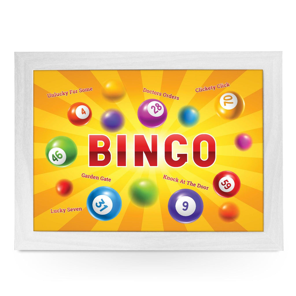 BINGO (And Its Popular Phrases) Lap Tray - L907 Personalised Lap Trays