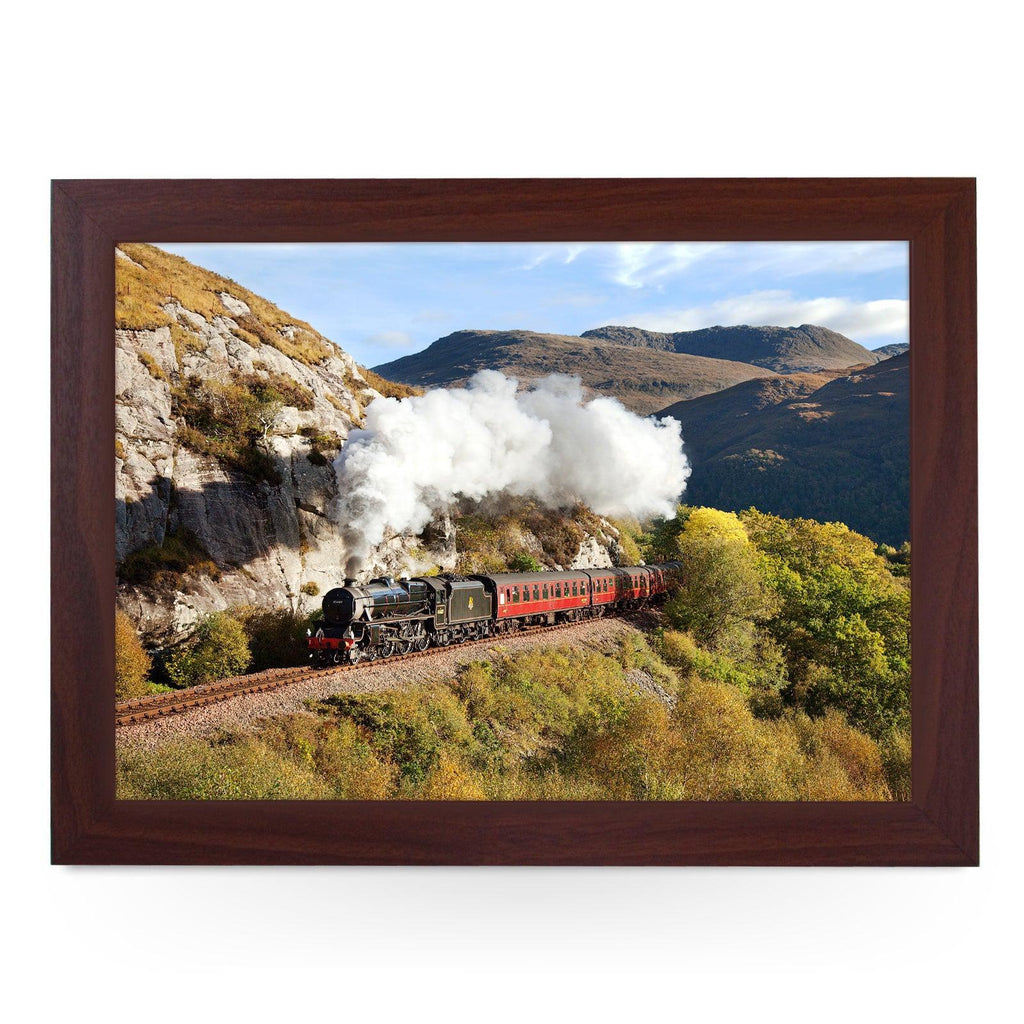 Black 5 near Polnish on the West Highland Train Lap Tray - JFS00001 Personalised Lap Trays